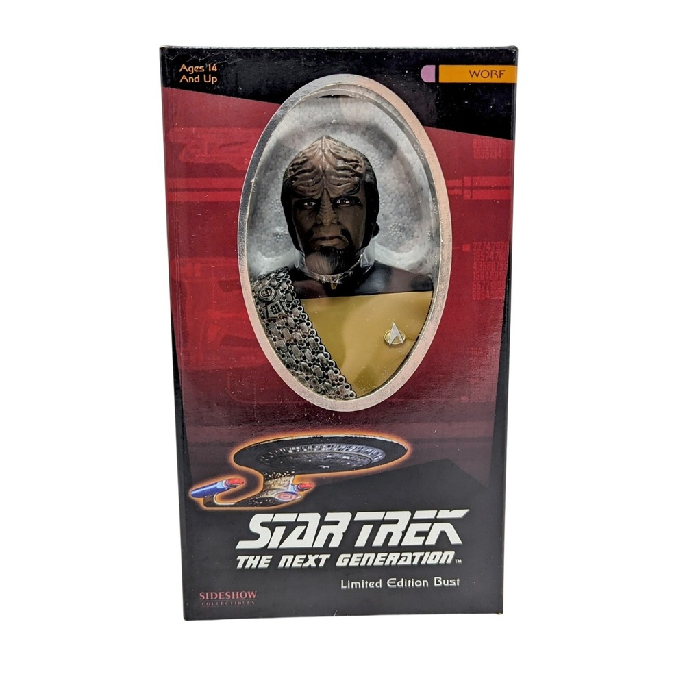 Sideshow Collectibles Star Trek Limited Edition Worf Bust